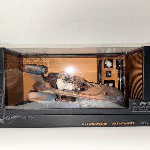 SDCC 2017 Star Wars Black Series X-34 Landspeeder & Luke Skywalker Hasbro