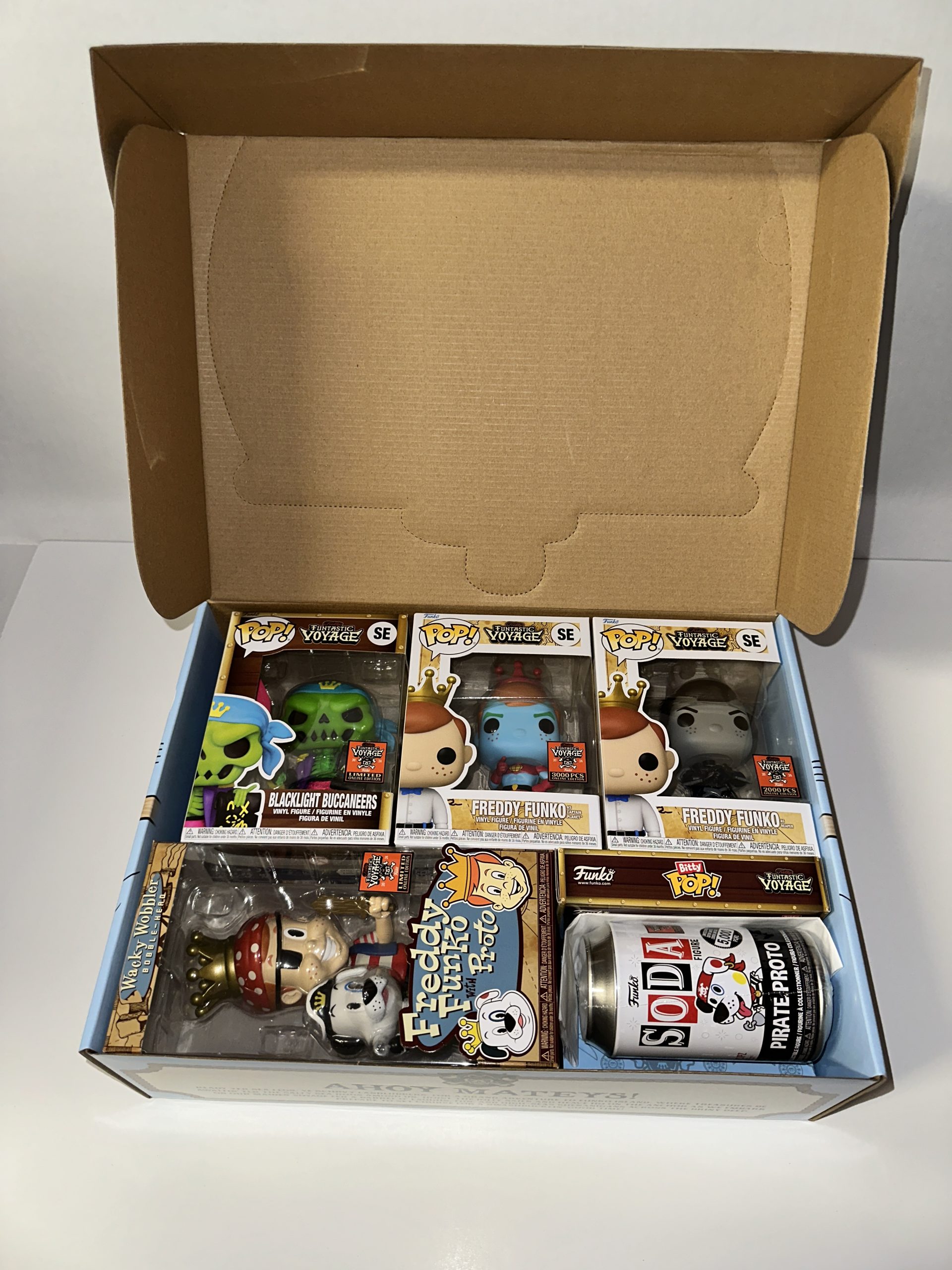 2024 SDCC Funko Funtastic Voyage Box of Fun – Proto Pirates - Image 2