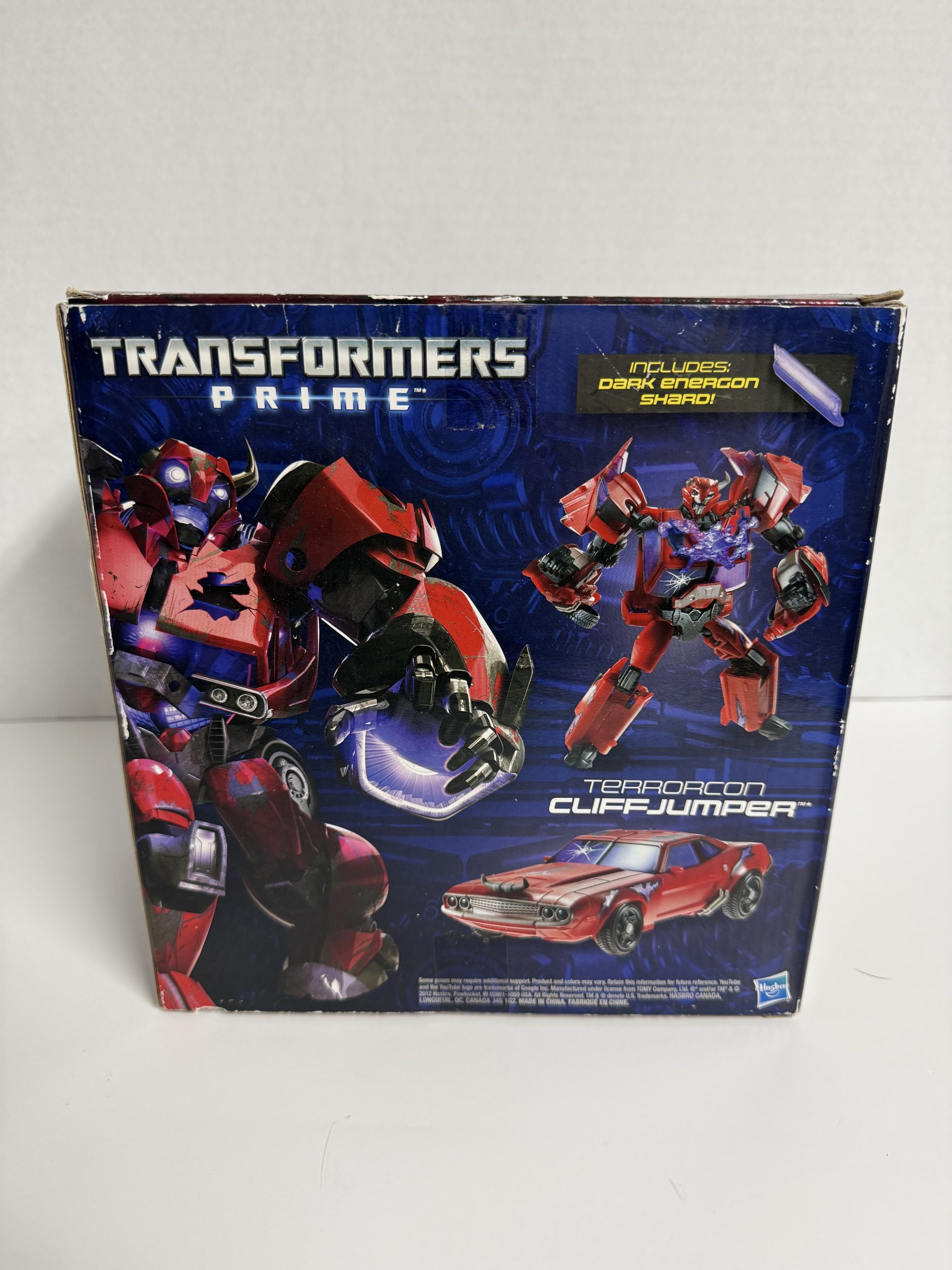 2012 SDCC Transformers Prime Terrorcon Cliffjumper Exclusive Hasbro - Image 2