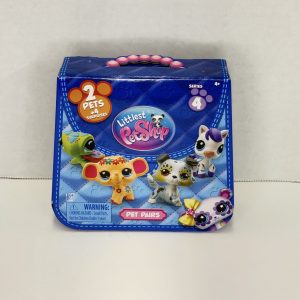 Littlest Pet Shop Series 4 Pet Pairs Elephant Spa #243 #244 Orange Paw Sealed